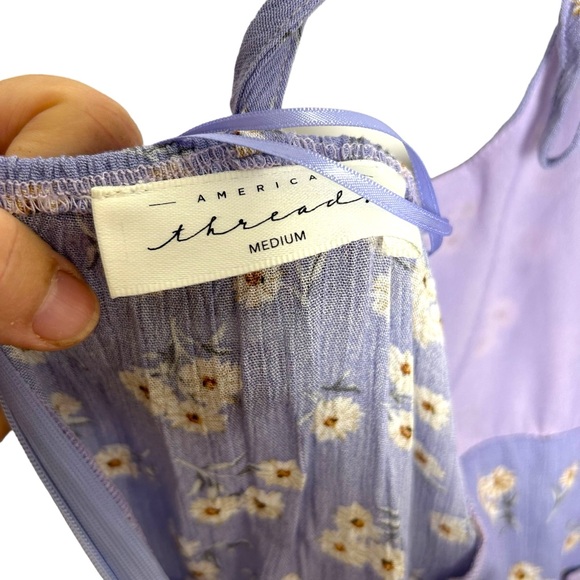 American Threads Floral Tiered Ruffle Romper NEW! SZM - Picture 7 of 9